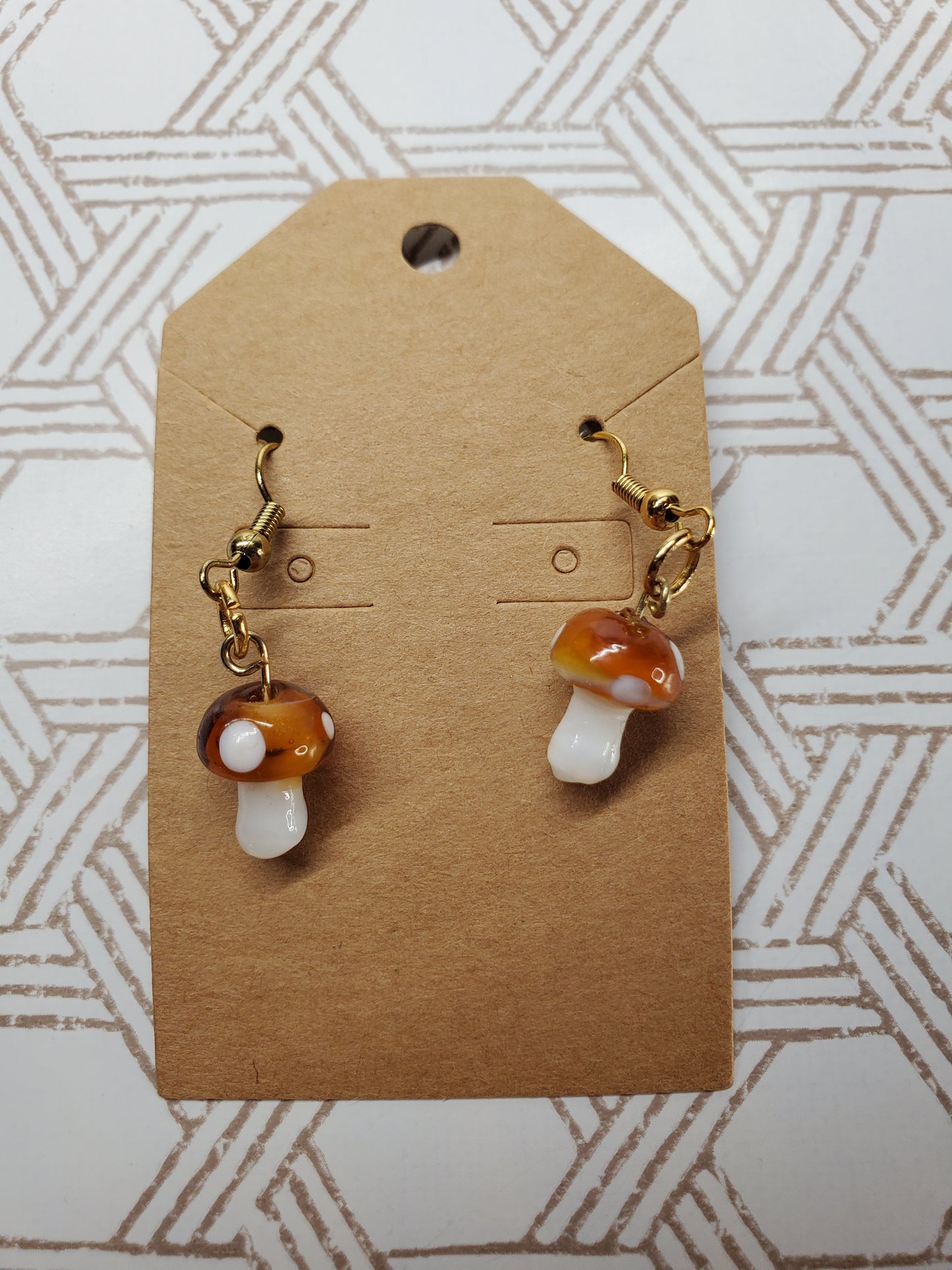 Mushroom Earrings