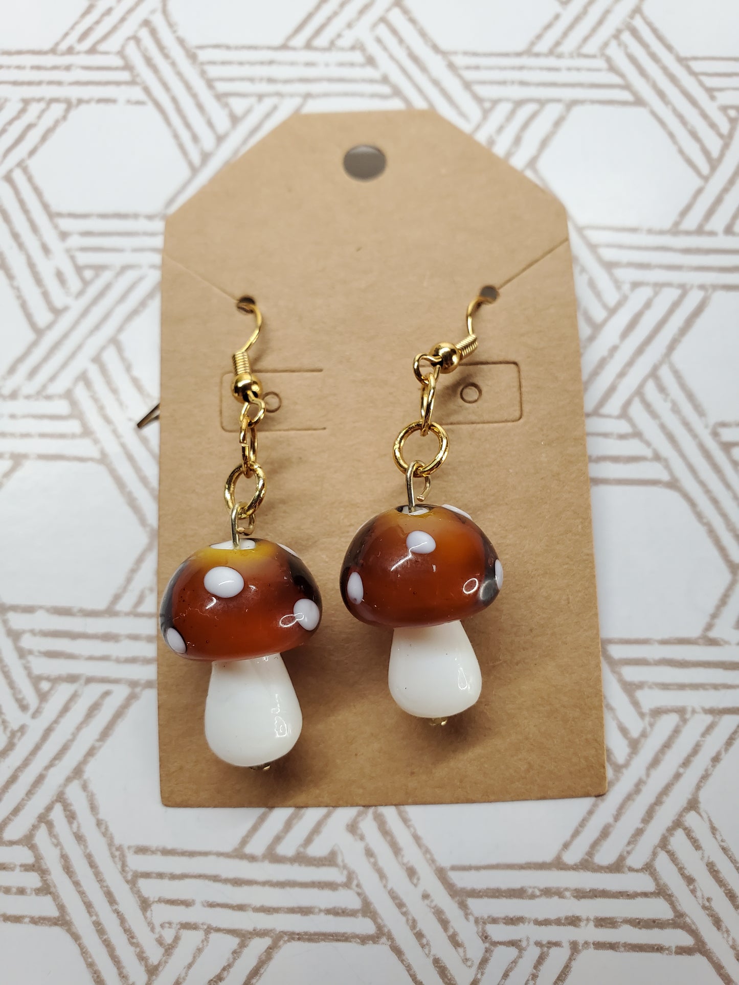 Mushroom Earrings