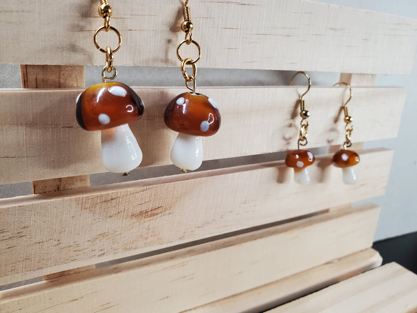 Mushroom Earrings