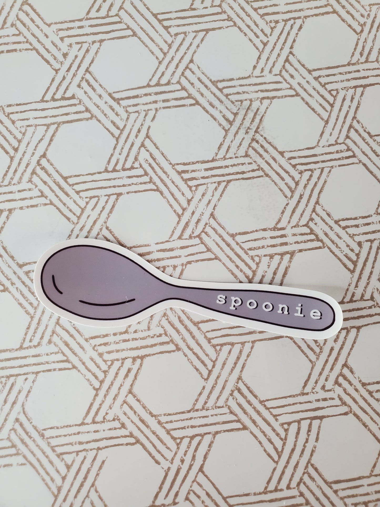 Spoonie Sticker - Spoon Theory Sticker - Spoon Sticker - Chronic Illness Sticker